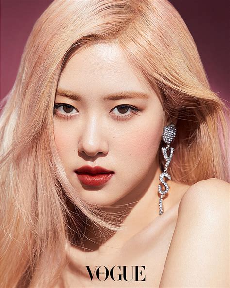 blackpink rose ysl photoshoot